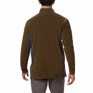 Columbia Klamath Range™ II Half Zip Skinna Pullover Herr Olivgröna/Gröna (DOIPN1562)